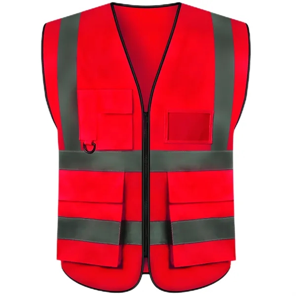 Multi-pocket Safety Vest - Multi-pocket Safety Vest - Image 12 of 14