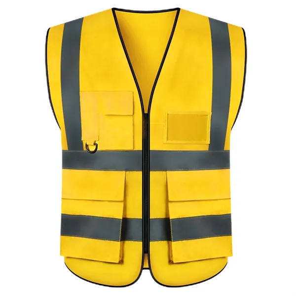 Multi-pocket Safety Vest - Multi-pocket Safety Vest - Image 13 of 14