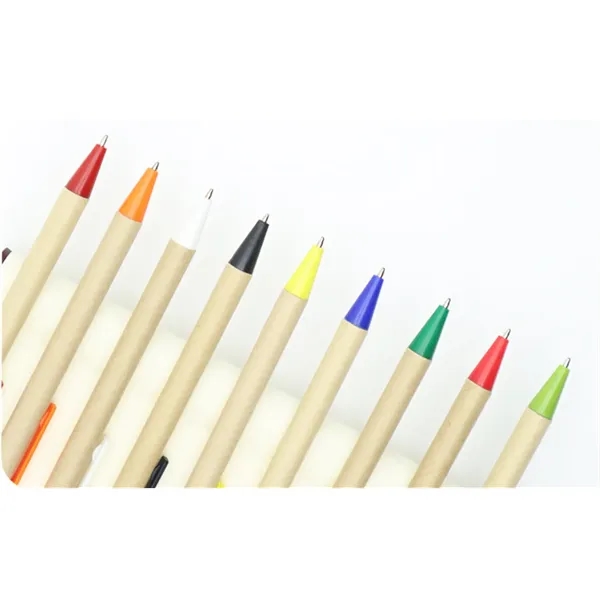 Eco-friendly Kraft Paper Tube Pen - Eco-friendly Kraft Paper Tube Pen - Image 3 of 5