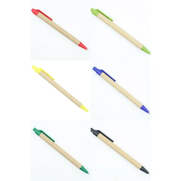 Eco-friendly Kraft Paper Tube Pen - Eco-friendly Kraft Paper Tube Pen - Image 5 of 5