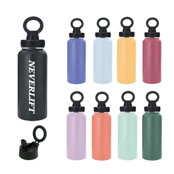 32 oz Water Bottle with Magnetic Phone Holder - 32 oz Water Bottle with Magnetic Phone Holder - Image 0 of 2