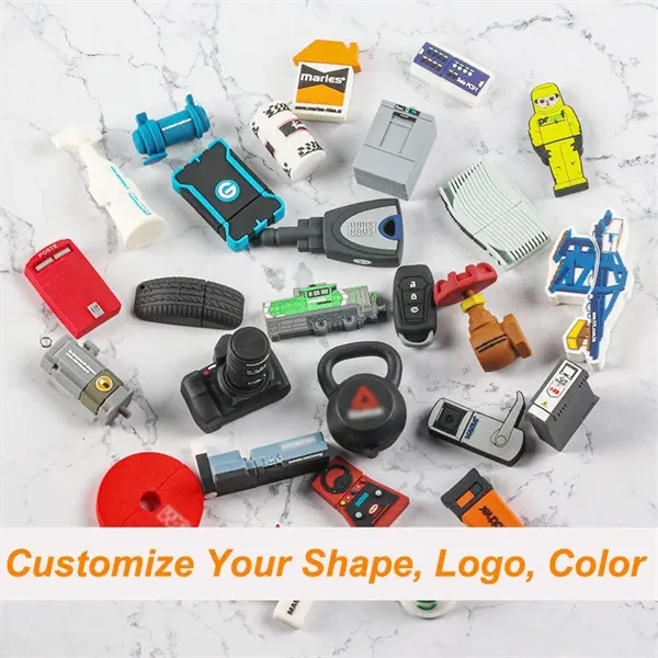 Custom PVC 3D USB Drives-8GB - Custom PVC 3D USB Drives-8GB - Image 6 of 6
