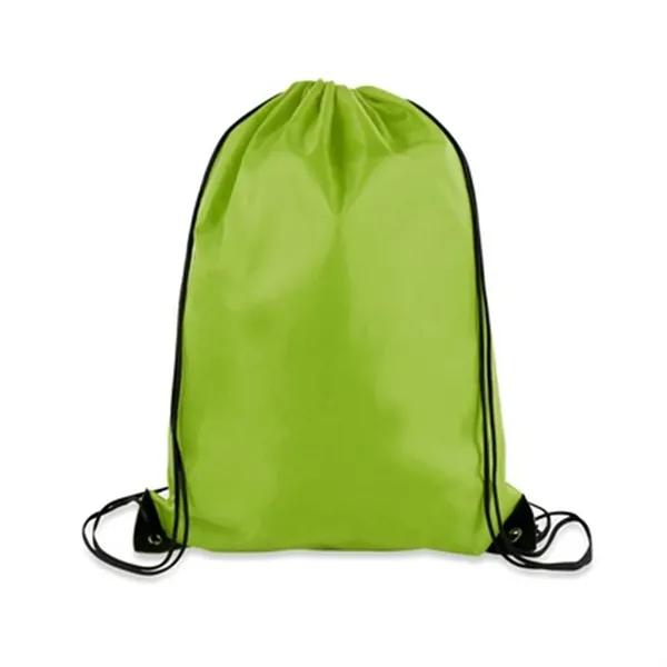 Polyester Drawstring Backpack - Polyester Drawstring Backpack - Image 3 of 17