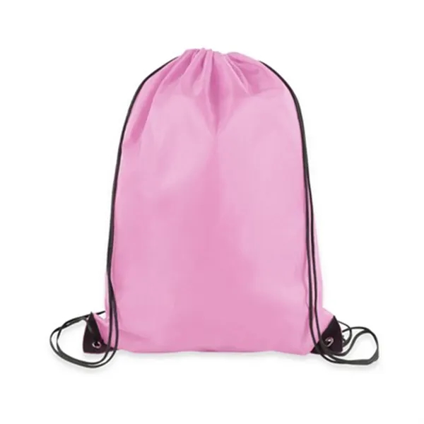 Polyester Drawstring Backpack - Polyester Drawstring Backpack - Image 4 of 17