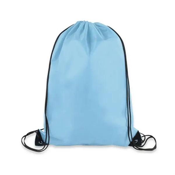 Polyester Drawstring Backpack - Polyester Drawstring Backpack - Image 5 of 17