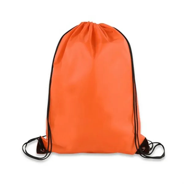 Polyester Drawstring Backpack - Polyester Drawstring Backpack - Image 6 of 17