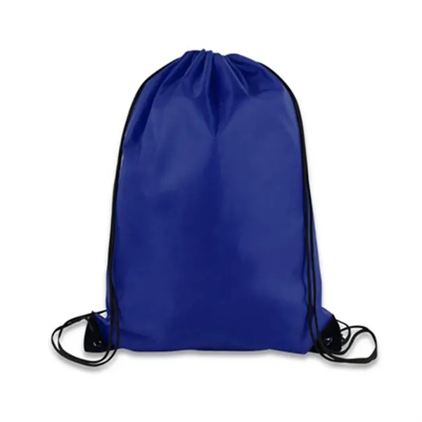 Polyester Drawstring Backpack - Polyester Drawstring Backpack - Image 9 of 17