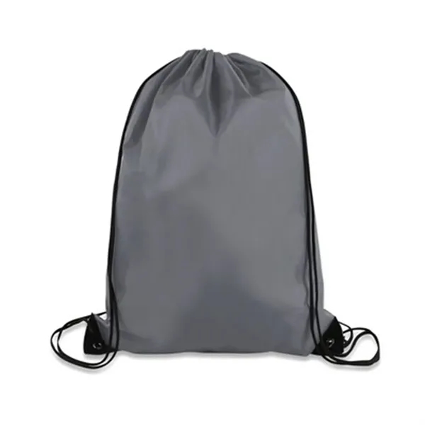 Polyester Drawstring Backpack - Polyester Drawstring Backpack - Image 10 of 17