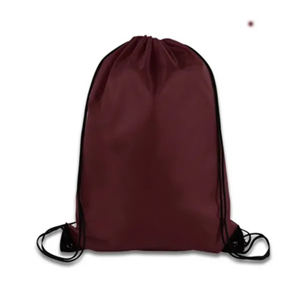 Polyester Drawstring Backpack - Polyester Drawstring Backpack - Image 15 of 17
