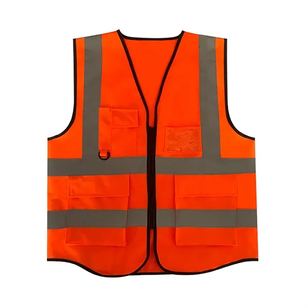 Customize High Visibility Reflective Surveyor Safety Vest - Customize High Visibility Reflective Surveyor Safety Vest - Image 2 of 9