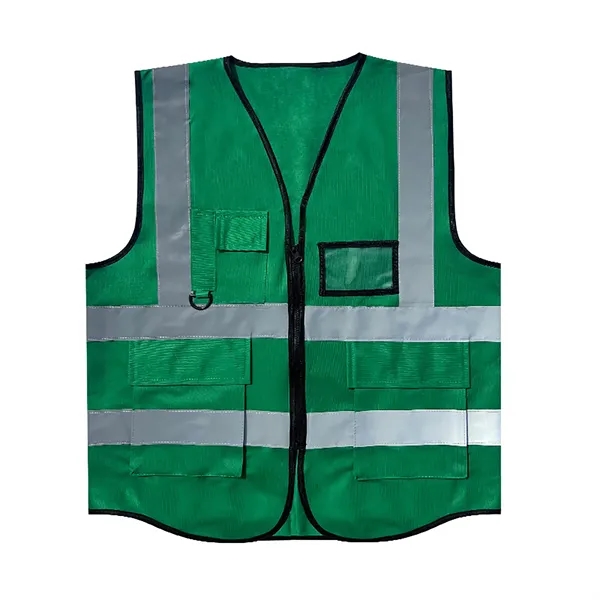 Customize High Visibility Reflective Surveyor Safety Vest - Customize High Visibility Reflective Surveyor Safety Vest - Image 3 of 9