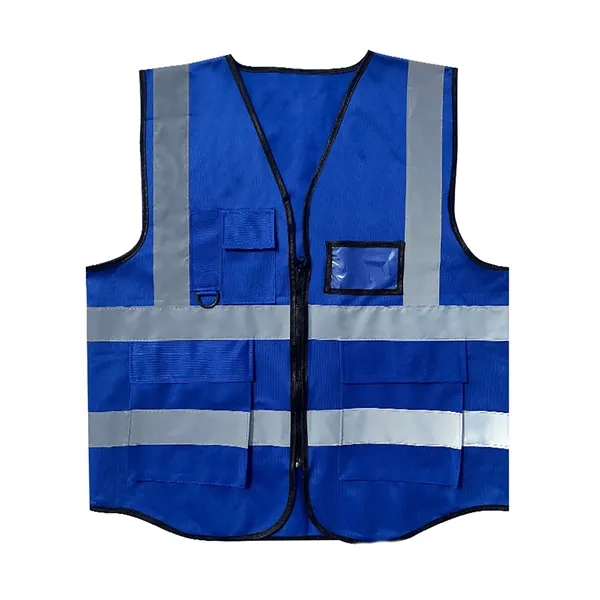 Customize High Visibility Reflective Surveyor Safety Vest - Customize High Visibility Reflective Surveyor Safety Vest - Image 6 of 9