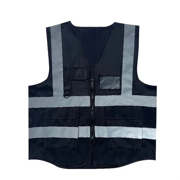 Customize High Visibility Reflective Surveyor Safety Vest - Customize High Visibility Reflective Surveyor Safety Vest - Image 7 of 9