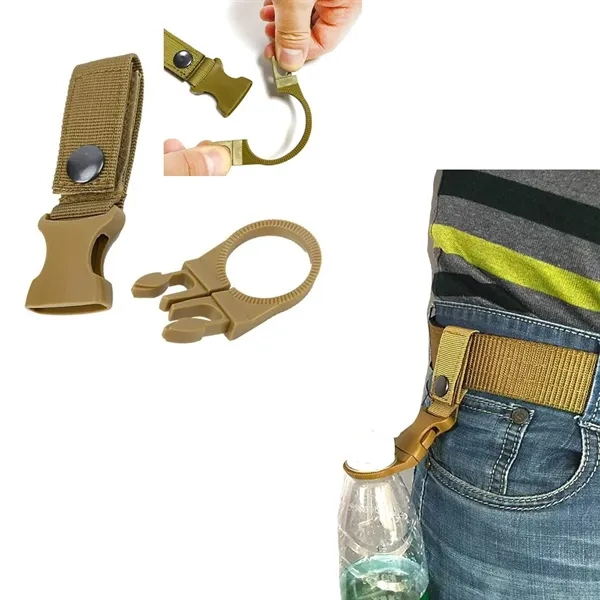 Customized Bottle Buckle Hook for Backpack and Belt - Customized Bottle Buckle Hook for Backpack and Belt - Image 1 of 5