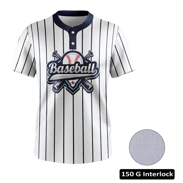 MEN'S AND KIDS' FULL SUBLIMATION 2-BUTTON FRONT BASEBALL JER - MEN'S AND KIDS' FULL SUBLIMATION 2-BUTTON FRONT BASEBALL JER - Image 0 of 0
