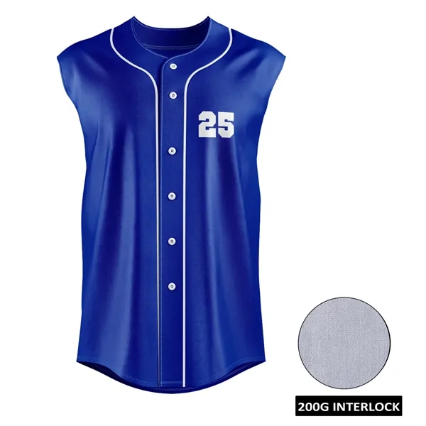 MEN'S AND KIDS' SUBLIMATION FULL BUTTON FRONT - MEN'S AND KIDS' SUBLIMATION FULL BUTTON FRONT - Image 0 of 1