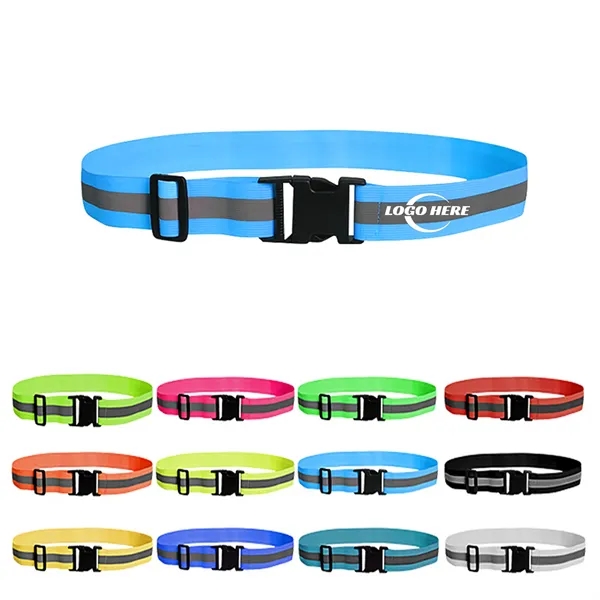 Reflective Safety Elastic Belt - Reflective Safety Elastic Belt - Image 0 of 4