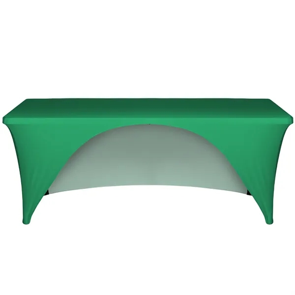 6' Open Back Stretch Table Cover (All Side - Full Imprint) - 6' Open Back Stretch Table Cover (All Side - Full Imprint) - Image 4 of 4