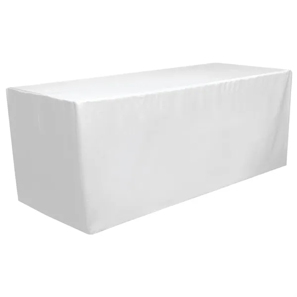 6' Premium Fitted Standard Table Cover - 6' Premium Fitted Standard Table Cover - Image 1 of 2