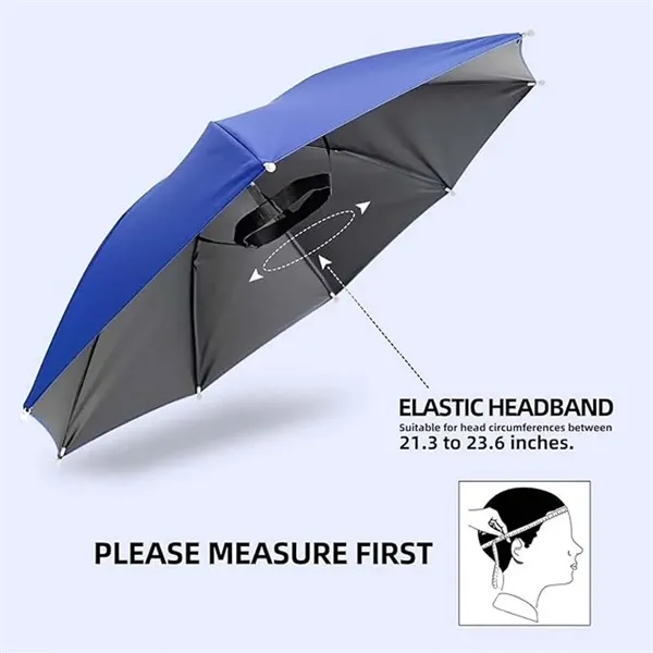 Rain Umbrella Hat - Rain Umbrella Hat - Image 4 of 7