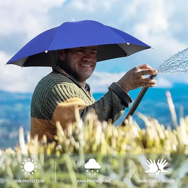 Rain Umbrella Hat - Rain Umbrella Hat - Image 5 of 7