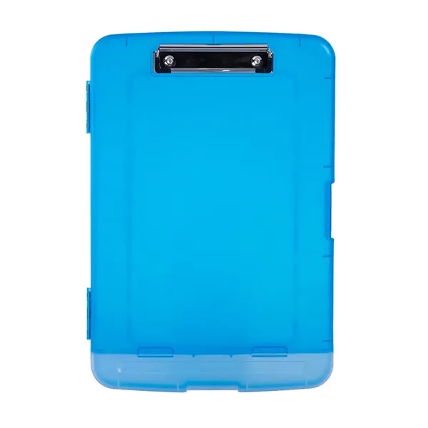 A4 Side Open Clipboard Paper Storage w/Pen Holder & Hook - A4 Side Open Clipboard Paper Storage w/Pen Holder & Hook - Image 5 of 14