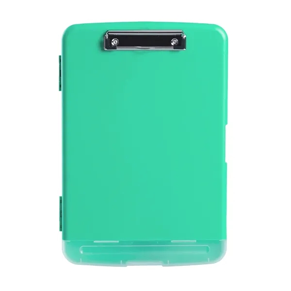 A4 Side Open Clipboard Paper Storage w/Pen Holder & Hook - A4 Side Open Clipboard Paper Storage w/Pen Holder & Hook - Image 7 of 14