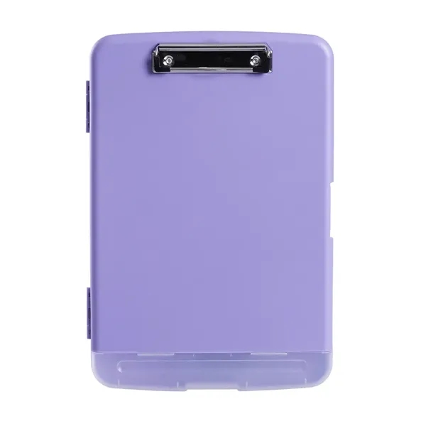 A4 Side Open Clipboard Paper Storage w/Pen Holder & Hook - A4 Side Open Clipboard Paper Storage w/Pen Holder & Hook - Image 9 of 14