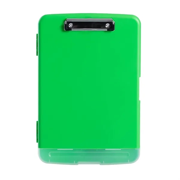 A4 Side Open Clipboard Paper Storage w/Pen Holder & Hook - A4 Side Open Clipboard Paper Storage w/Pen Holder & Hook - Image 11 of 14