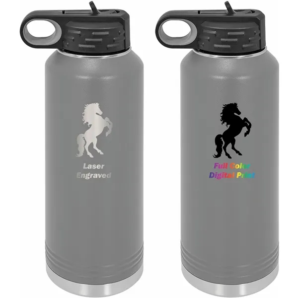 40 oz Polar Camel Ringneck Stainless Steel Bottle - 40 oz Polar Camel Ringneck Stainless Steel Bottle - Image 0 of 17