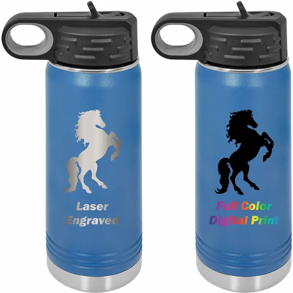 20oz Polar Camel Ringneck Stainless Steel Bottle - 20oz Polar Camel Ringneck Stainless Steel Bottle - Image 0 of 17