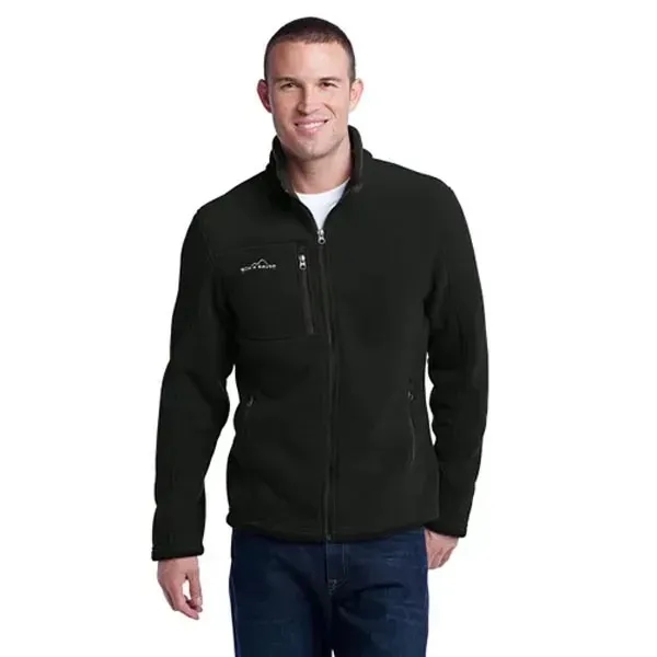 Eddie Bauer Full Zip Fleece Jacket - Dark/All - Eddie Bauer Full Zip Fleece Jacket - Dark/All - Image 0 of 14