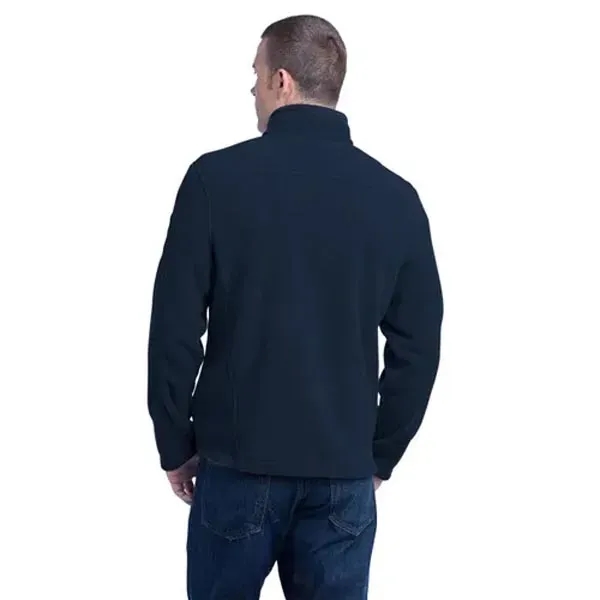 Eddie Bauer Full Zip Fleece Jacket - Dark/All - Eddie Bauer Full Zip Fleece Jacket - Dark/All - Image 8 of 14