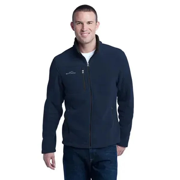 Eddie Bauer Full Zip Fleece Jacket - Dark/All - Eddie Bauer Full Zip Fleece Jacket - Dark/All - Image 7 of 14