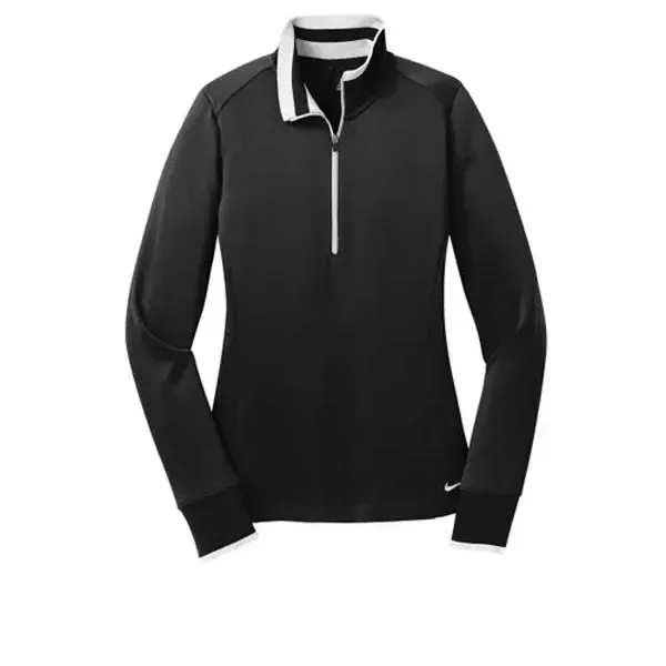 Nike Golf Ladies Dri-FIT 1/2-Zip Cover-Up - Nike Golf Ladies Dri-FIT 1/2-Zip Cover-Up - Image 7 of 8