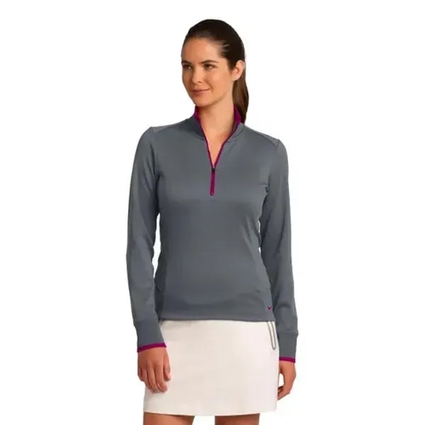 Nike Golf Ladies Dri-FIT 1/2-Zip Cover-Up - Nike Golf Ladies Dri-FIT 1/2-Zip Cover-Up - Image 5 of 8