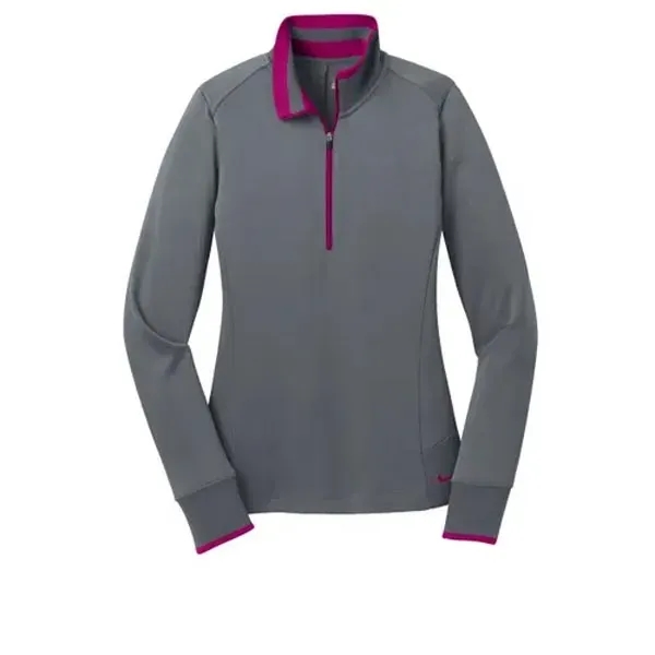 Nike Golf Ladies Dri-FIT 1/2-Zip Cover-Up - Nike Golf Ladies Dri-FIT 1/2-Zip Cover-Up - Image 4 of 8