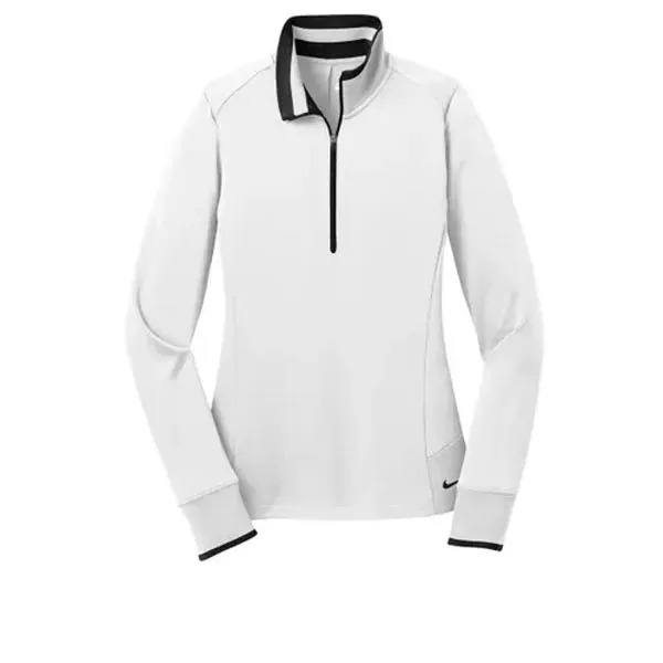 Nike Golf Ladies Dri-FIT 1/2-Zip Cover-Up - Nike Golf Ladies Dri-FIT 1/2-Zip Cover-Up - Image 1 of 8