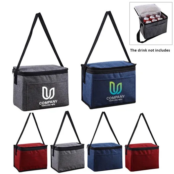 6 Pack Polyester Lunch Bags - 6 Pack Polyester Lunch Bags - Image 0 of 6