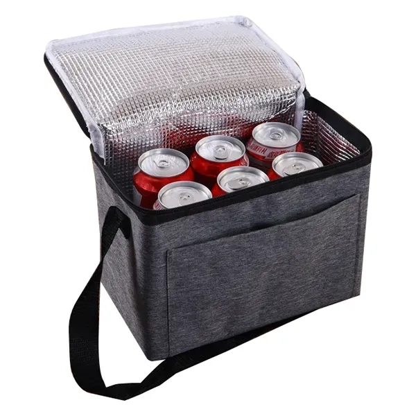 6 Pack Polyester Lunch Bags - 6 Pack Polyester Lunch Bags - Image 1 of 6