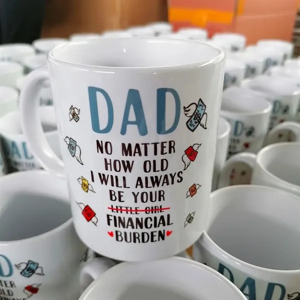 11oz  Ceramic Sublimation Mugs Blank Coffee Cup - 11oz  Ceramic Sublimation Mugs Blank Coffee Cup - Image 4 of 5