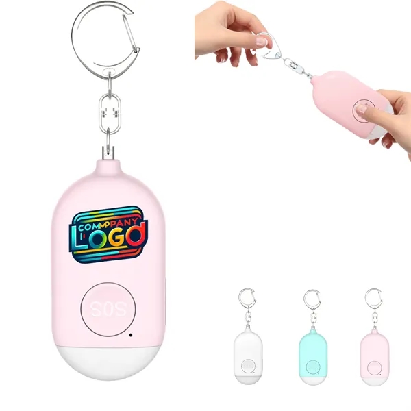 Rechargeable Keychain Alarm - Rechargeable Keychain Alarm - Image 0 of 2