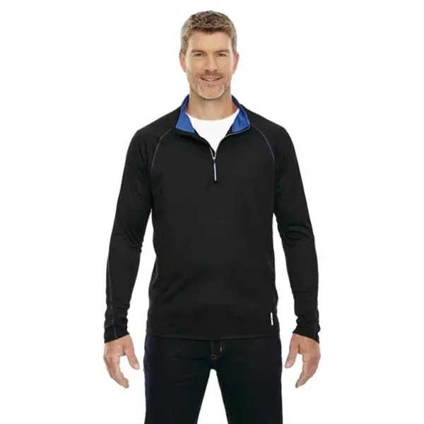 Ash City Men's Radar Half-Zip Performance Long-Sleeve Top - Ash City Men's Radar Half-Zip Performance Long-Sleeve Top - Image 0 of 9