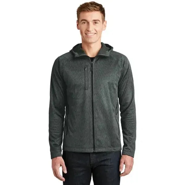 The North Face Canyon Flats Fleece Hooded Jacket- Dark/All - The North Face Canyon Flats Fleece Hooded Jacket- Dark/All - Image 0 of 6