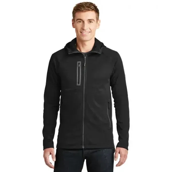 The North Face Canyon Flats Fleece Hooded Jacket- Dark/All - The North Face Canyon Flats Fleece Hooded Jacket- Dark/All - Image 5 of 6