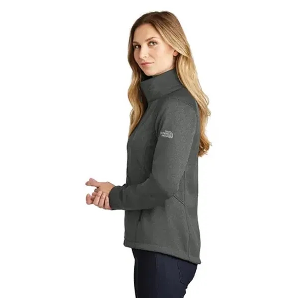The North Face Ladies Ridgeline Soft Shell Jacket - Dark/All - The North Face Ladies Ridgeline Soft Shell Jacket - Dark/All - Image 3 of 13