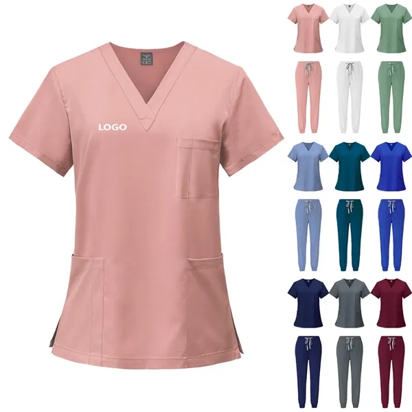 Beauty Salon/Hospital Nurse Uniforms MOQ 50PCS - Beauty Salon/Hospital Nurse Uniforms MOQ 50PCS - Image 1 of 2