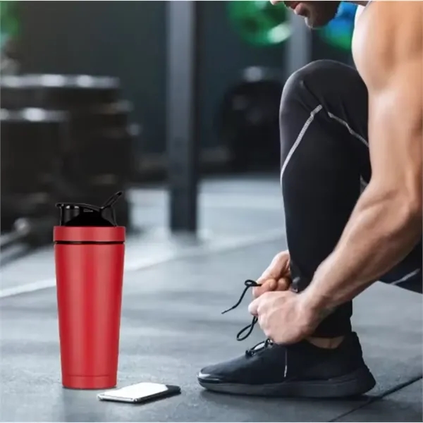 25oz Stainless Steel Blender Shaker Tumbler - 25oz Stainless Steel Blender Shaker Tumbler - Image 2 of 4