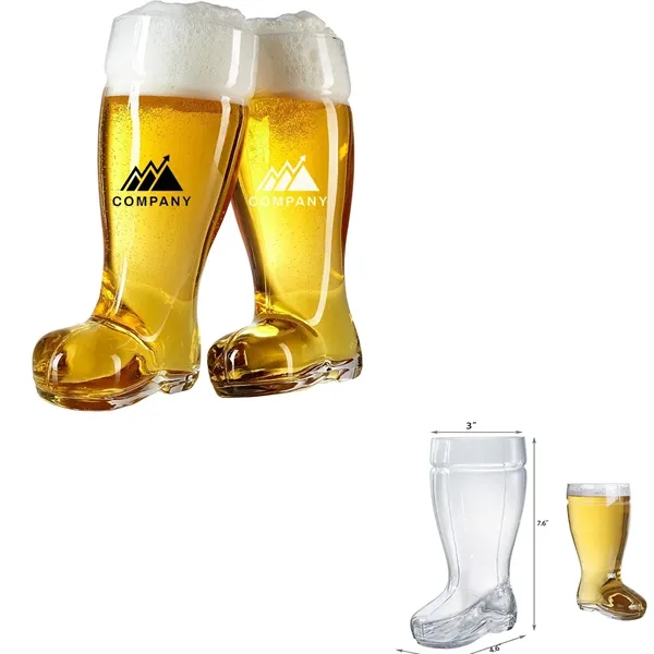 19 oz. Boot Style Beer Glasses - 19 oz. Boot Style Beer Glasses - Image 0 of 0
