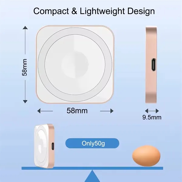 Magnetic Fast Wireless Charger Station for iPhone AirPods - Magnetic Fast Wireless Charger Station for iPhone AirPods - Image 3 of 9